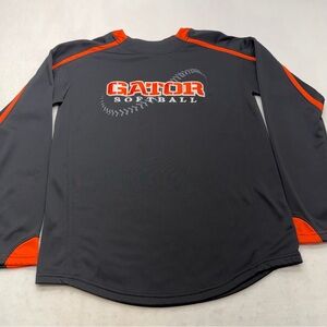 University of Florida Gators Softball #2 Long Sleeve Pullover Size Small
